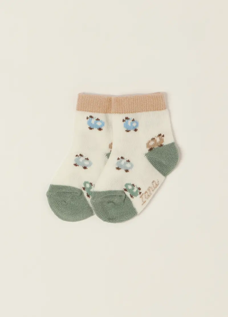 Blukids Calze Neonato Bianco 4223379 miniatura 2