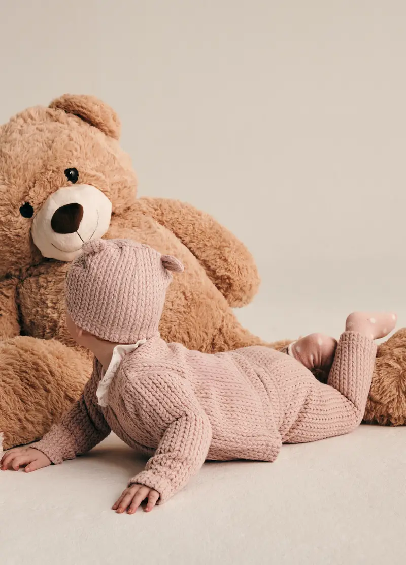 Calzini Misto Cotone Iana Neonata, Rosa chiaro