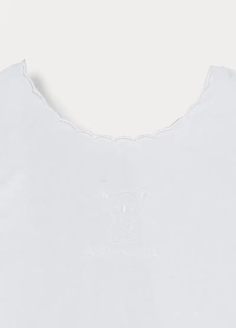 Camicina Della Fortuna In Puro Cotone, Unisex, Bianco gesso, U miniatura 3