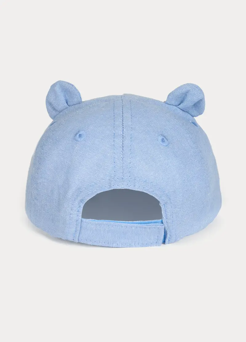 Cappello Da Baseball In Chambray Neonato, Bambino, Blu chambray miniatura 2