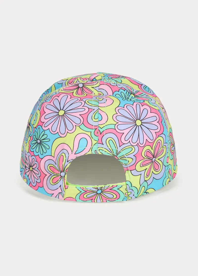 Cappello Da Baseball In Popeline, Bambina, Verde foglia miniatura 2