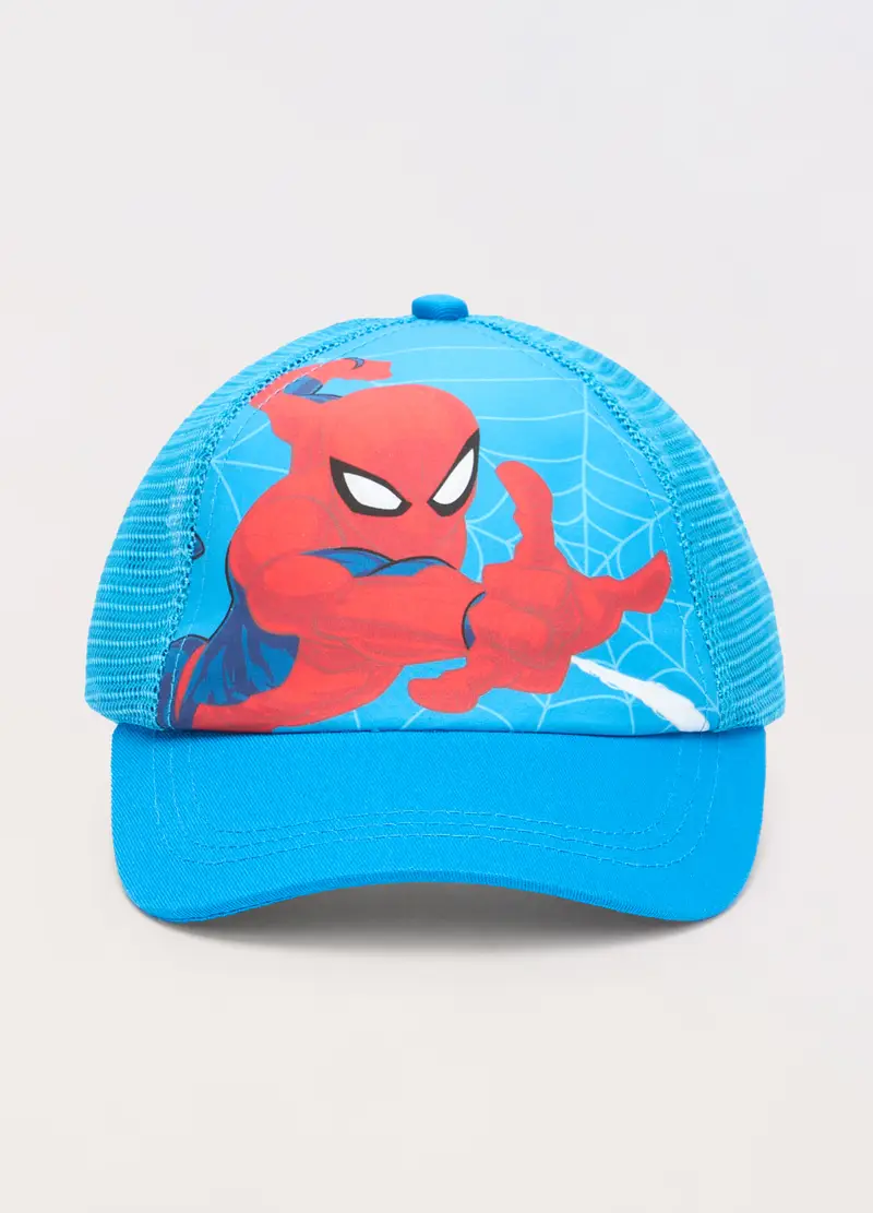 Blukids, Cappello Da Baseball In Puro Cotone, Bambino, Blu elettrico, Taglia: 50-52