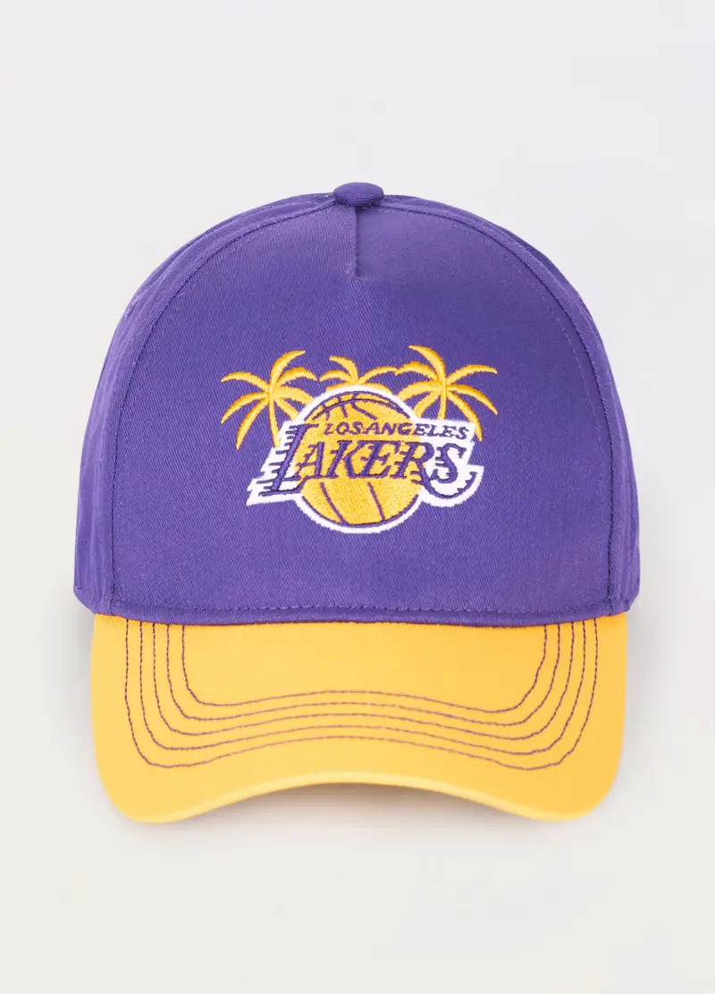 Blukids, Cappello Da Baseball In Puro Cotone, Bambino, Viola lavanda, Taglia: 52-54