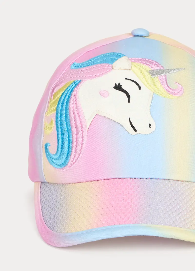 Cappello Da Baseball In Twill, Bambina, Bianco miniatura 3