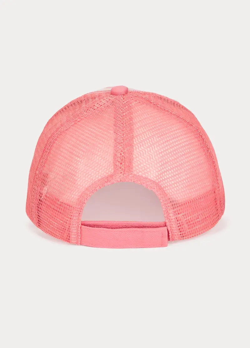 Cappello Da Baseball In Twill, Bambina, Rosa corallo miniatura 2