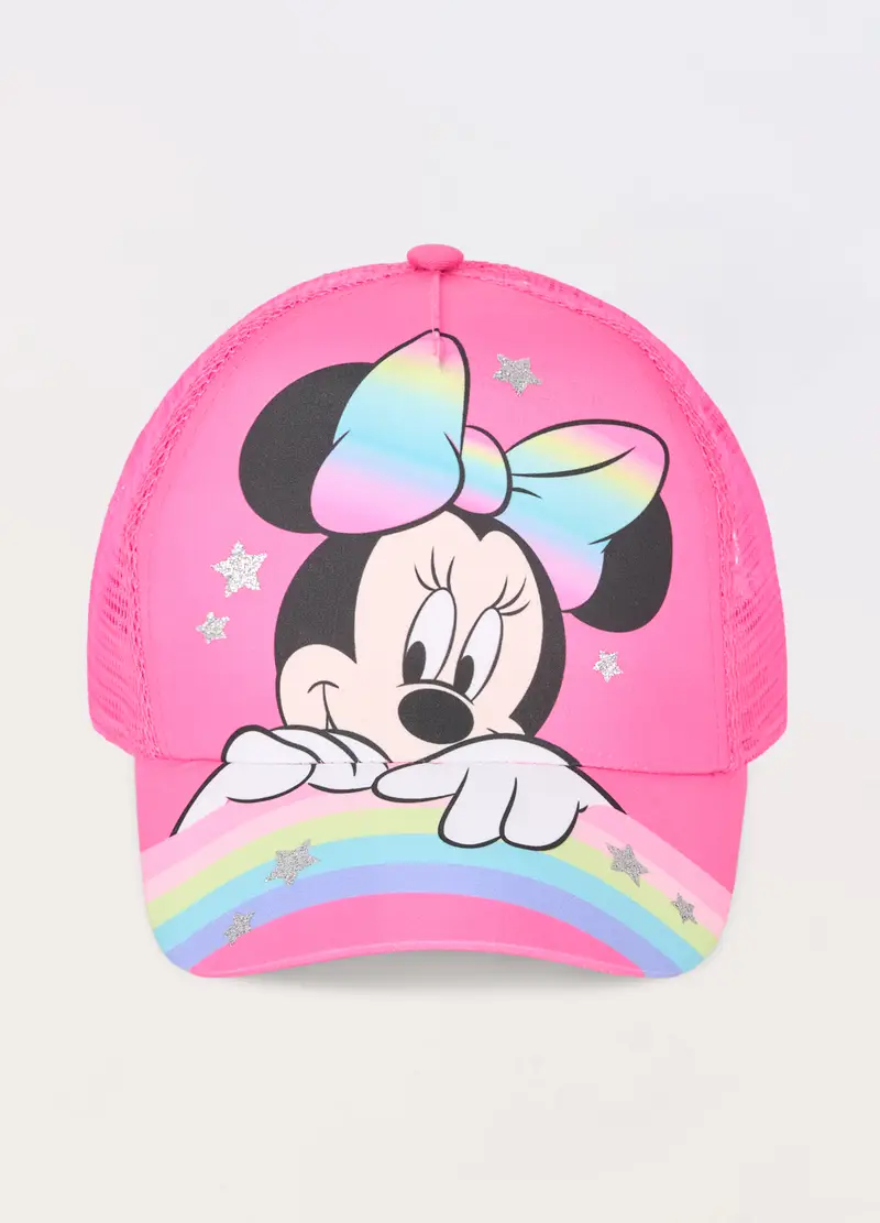 Cappello Da Baseball In Twill, Bambina, Rosa fuxia