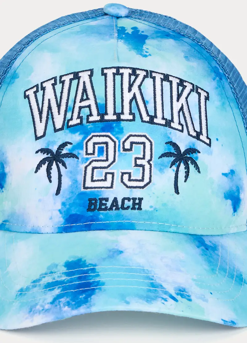 Cappello Da Baseball In Twill, Bambino, Blu elettrico miniatura 3