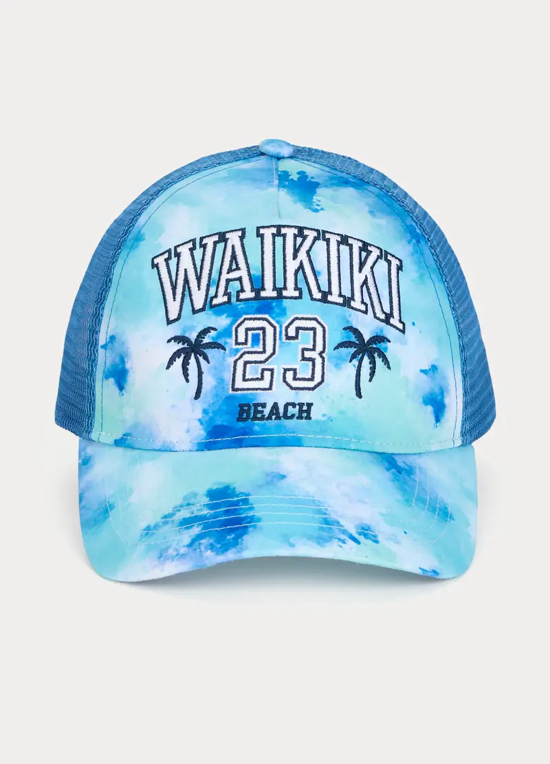 Cappello Da Baseball In Twill, Bambino, Blu elettrico