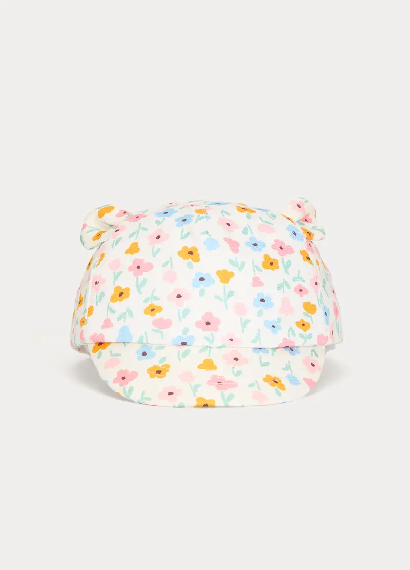 Cappello Da Baseball In Twill Neonata, Bambina, Bianco