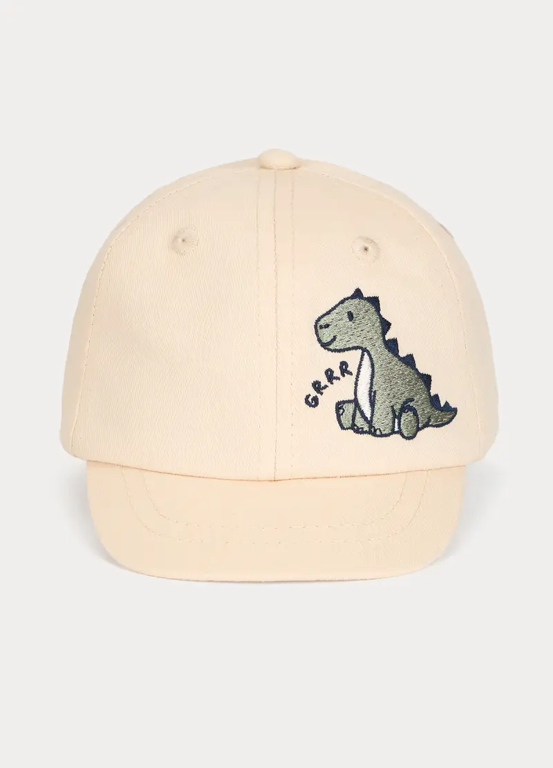 Cappello Da Baseball In Twill Neonato, Bambino, Beige chiaro