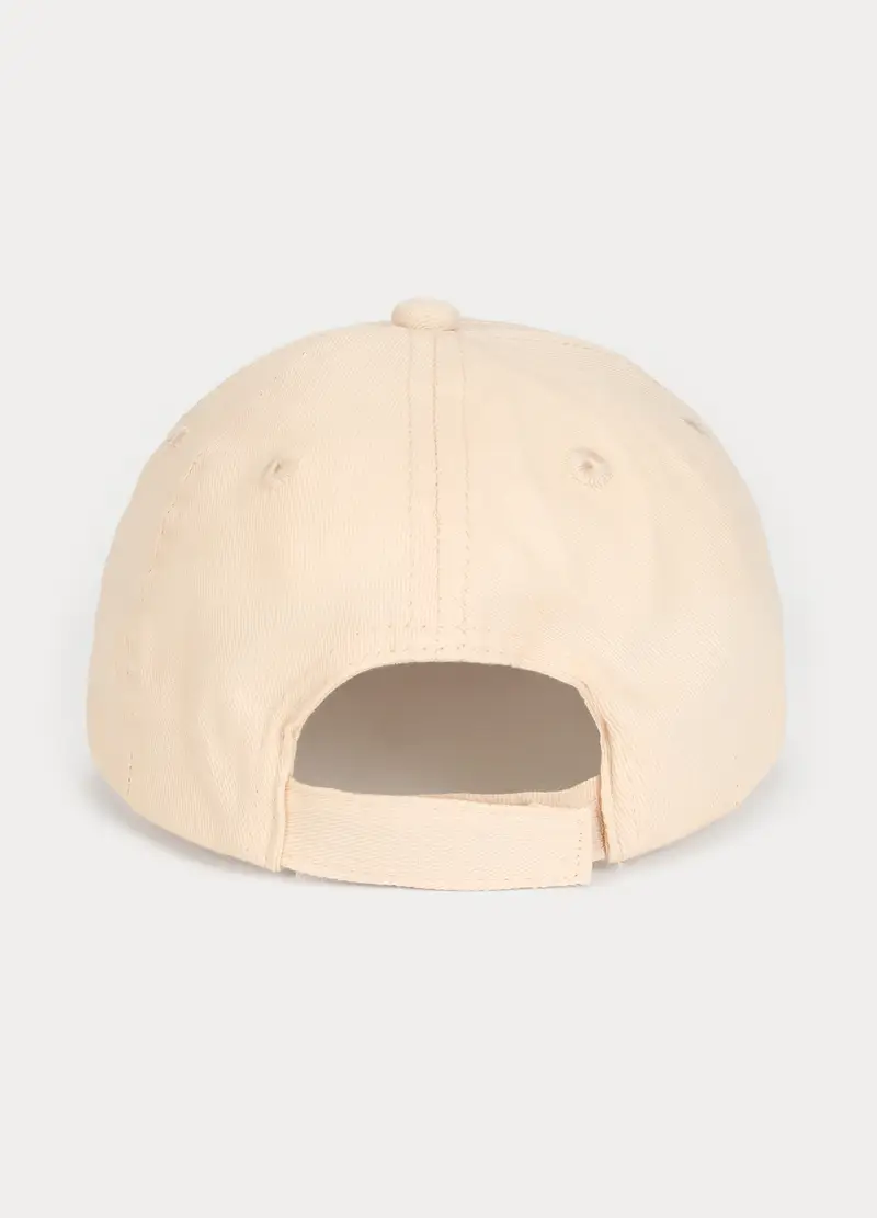 Cappello Da Baseball In Twill Neonato, Bambino, Beige chiaro miniatura 2