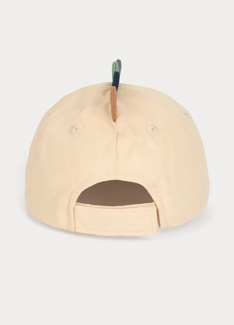 Cappello Da Baseball In Twill Neonato, Bambino, Beige chiaro miniatura 2