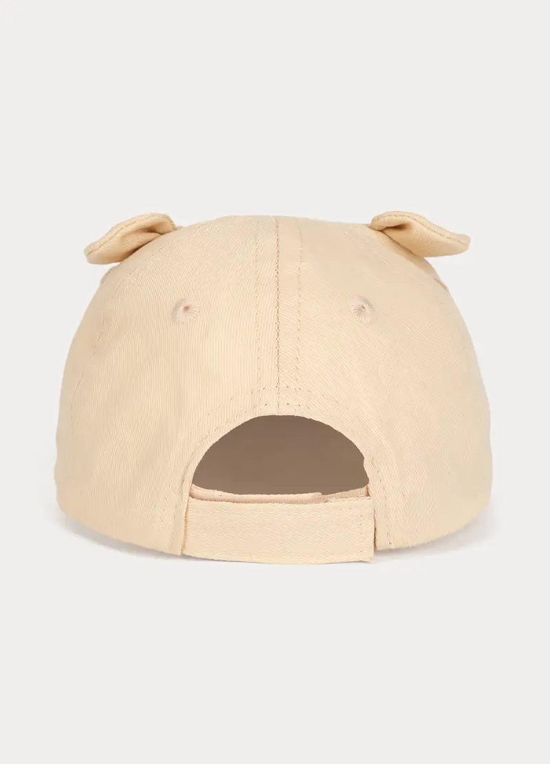 Cappello Da Baseball In Twill Neonato, Bambino, Beige chiaro miniatura 2