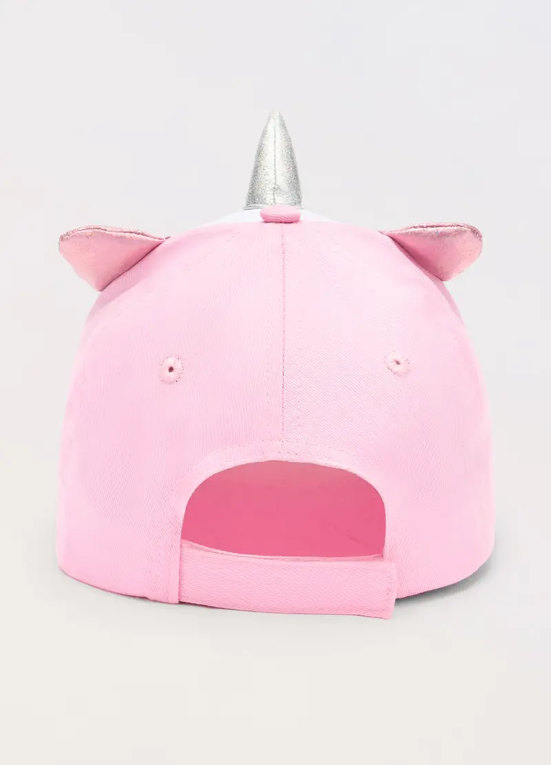 Cappello Da Baseball Unicorno, Bambina, Rosa chiaro miniatura 2