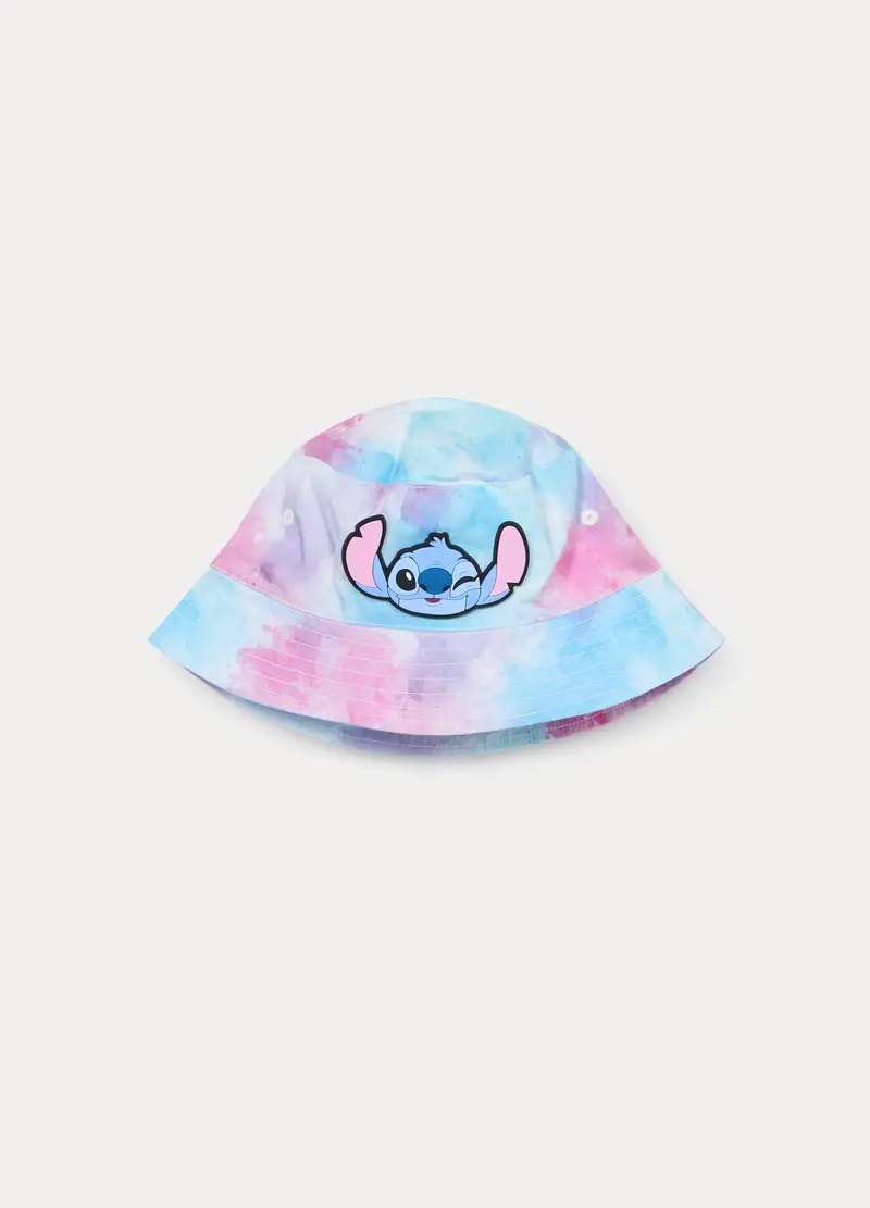 Cappello Pescatora Disney In Popeline Di Puro Cotone, Bambina, Azzurro chiaro
