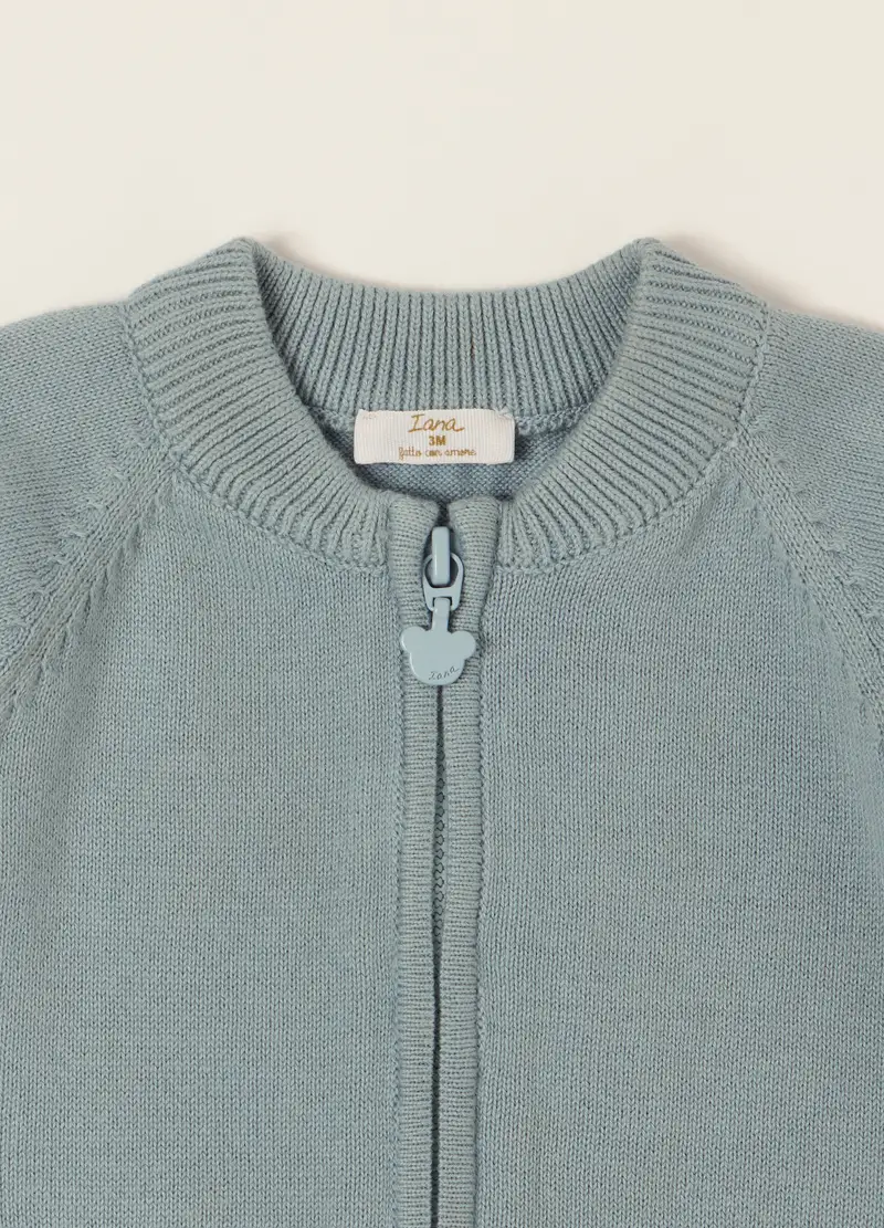Blukids Cardigan Neonato Grigio 4288345 miniatura 3