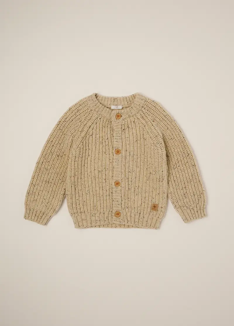 Blukids Cardigan Neonato Marrone 2474686