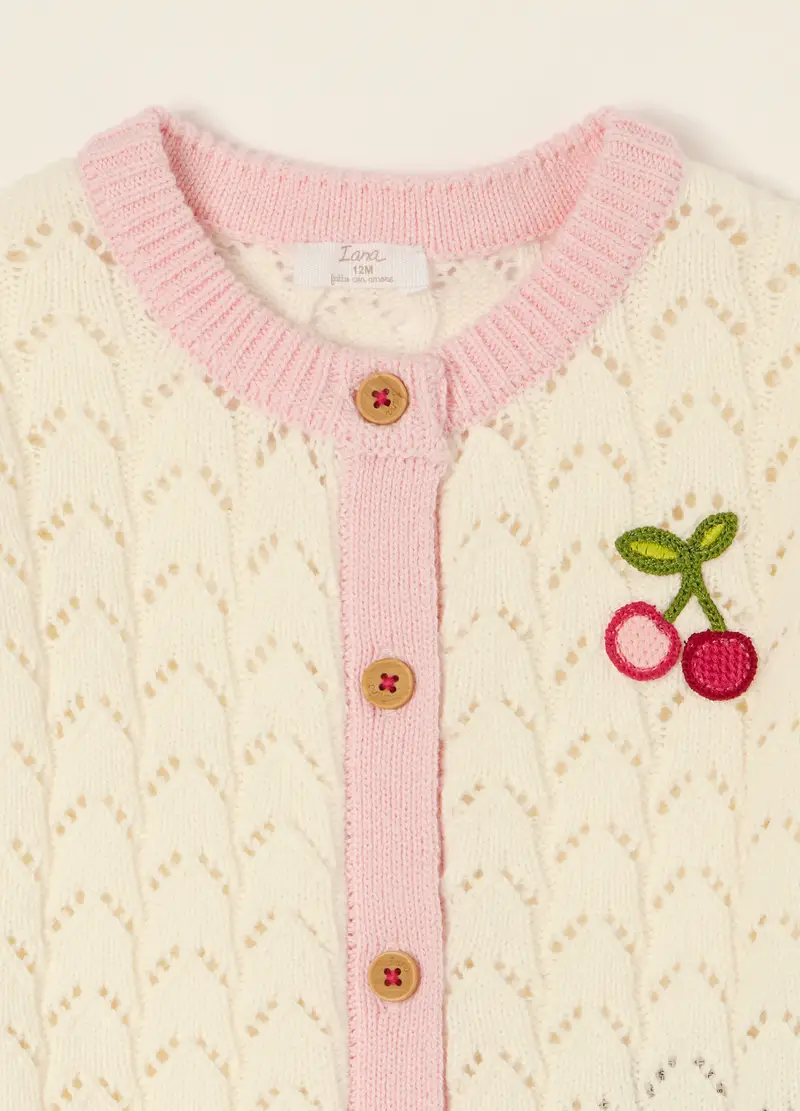 Blukids Cardigan Rosso 4288210 miniatura 3