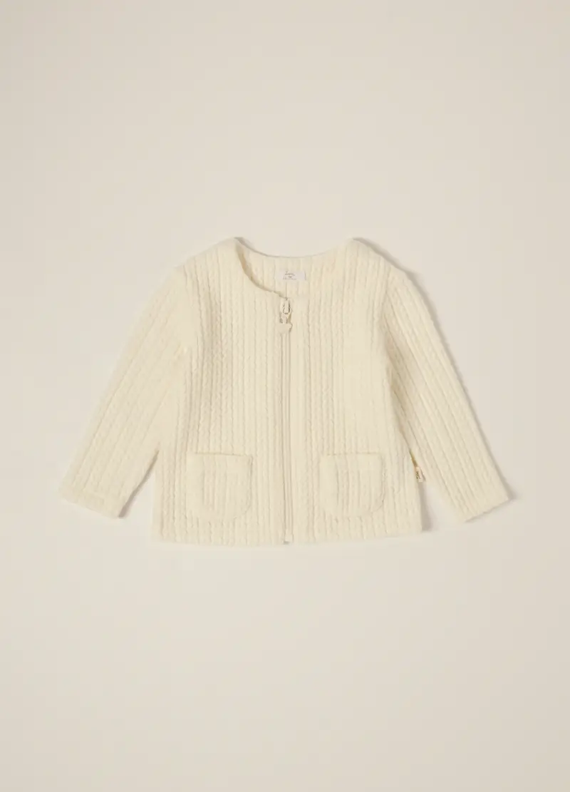 Blukids Cardigan Neonato Bianco 2474108