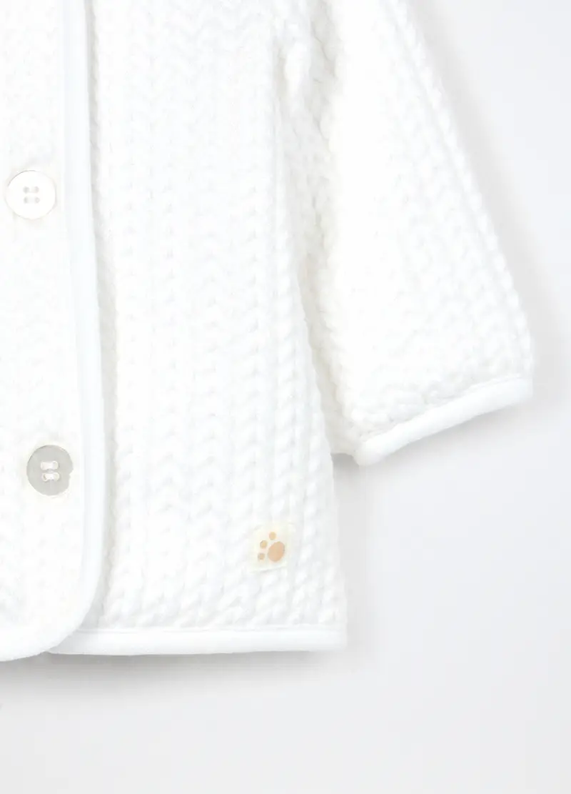 Blukids Cardigan Bianco 4255013 miniatura 3