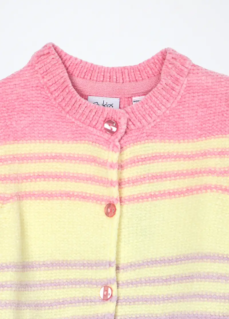 Blukids Cardigan Bambina Rosa 2763286 miniatura 3