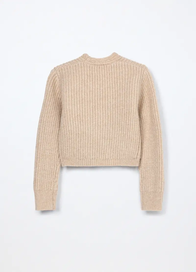 Blukids Cardigan Bambina Beige 4252933 miniatura 2