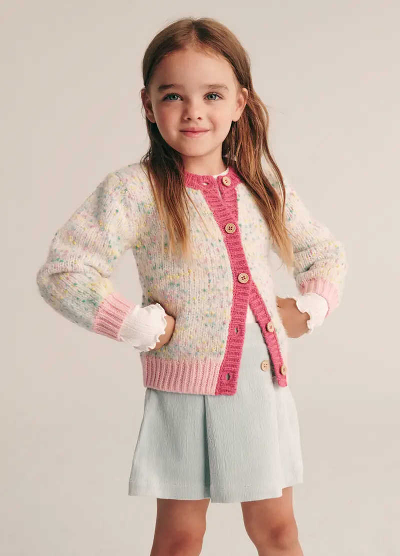Blukids Cardigan Bambina Rosa 2474706