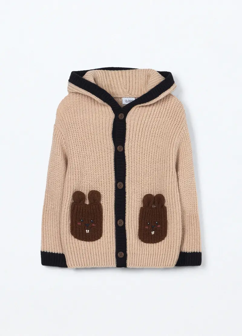 Blukids Cardigan Neonato Beige 2997765