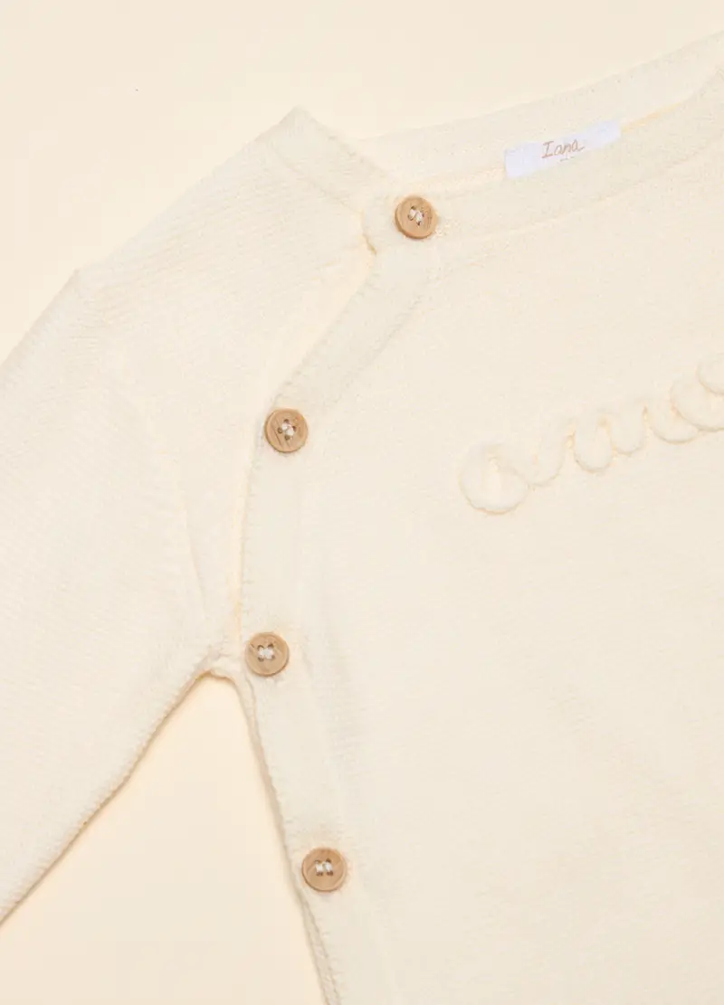 Blukids Cardigan Neonato Bianco 2998155 miniatura 2