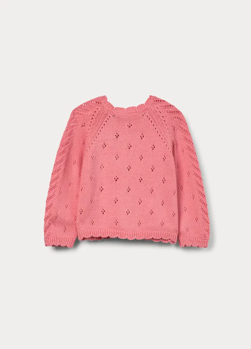 Blukids Cardigan Bambina Rosa 4222029 miniatura 2