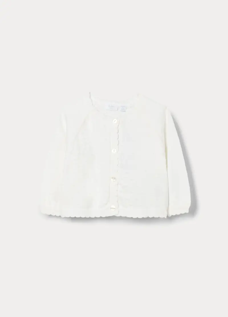 Blukids Cardigan Bianco 4222096