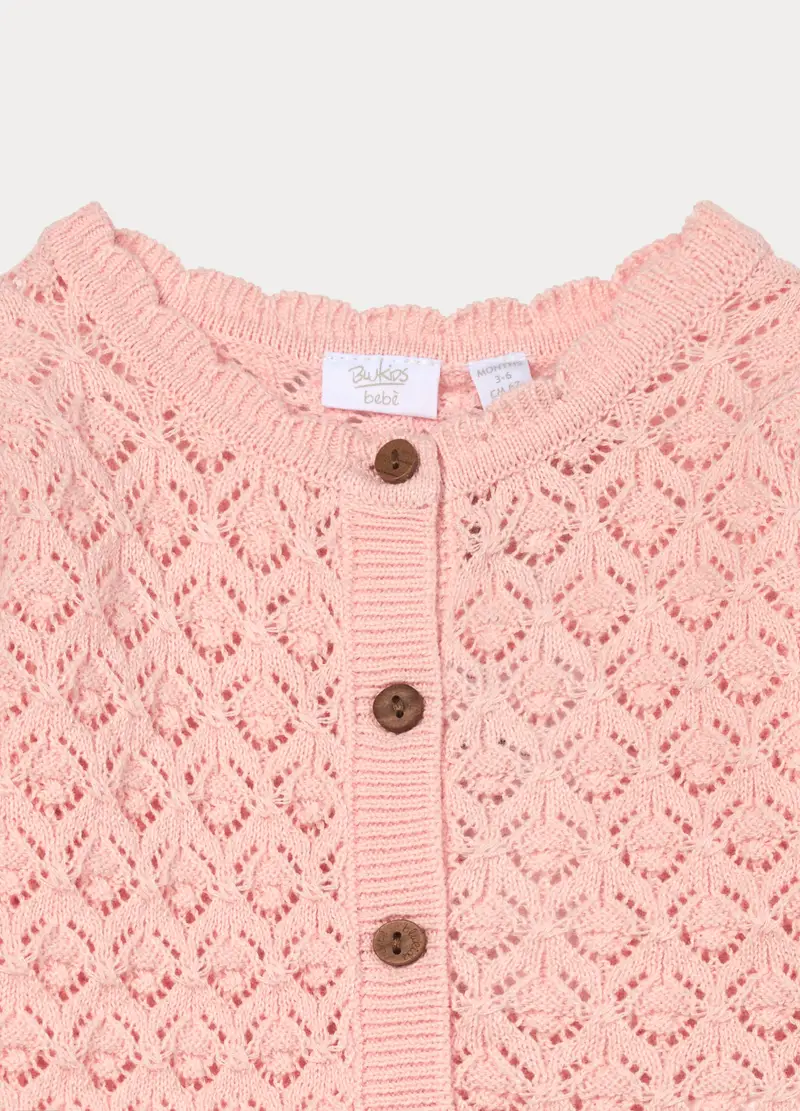 Blukids Cardigan Rosa 4222069 miniatura 3