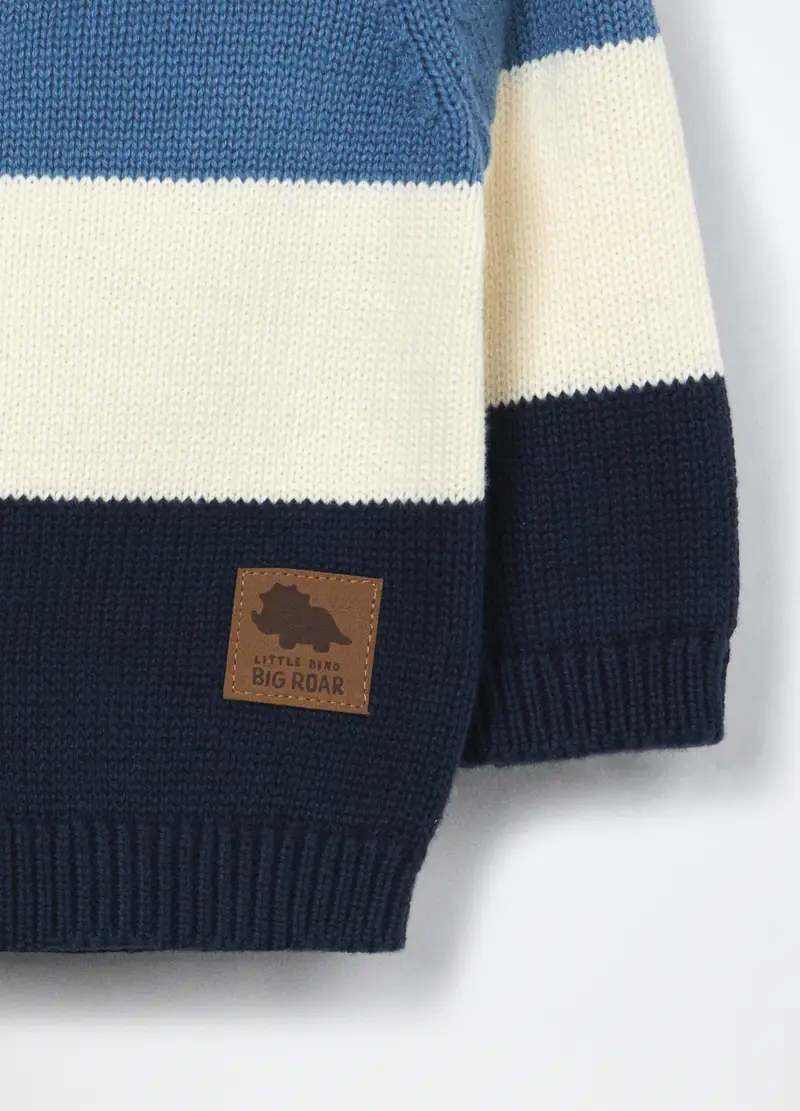 Blukids Cardigan Neonato Blu 4252307 miniatura 3