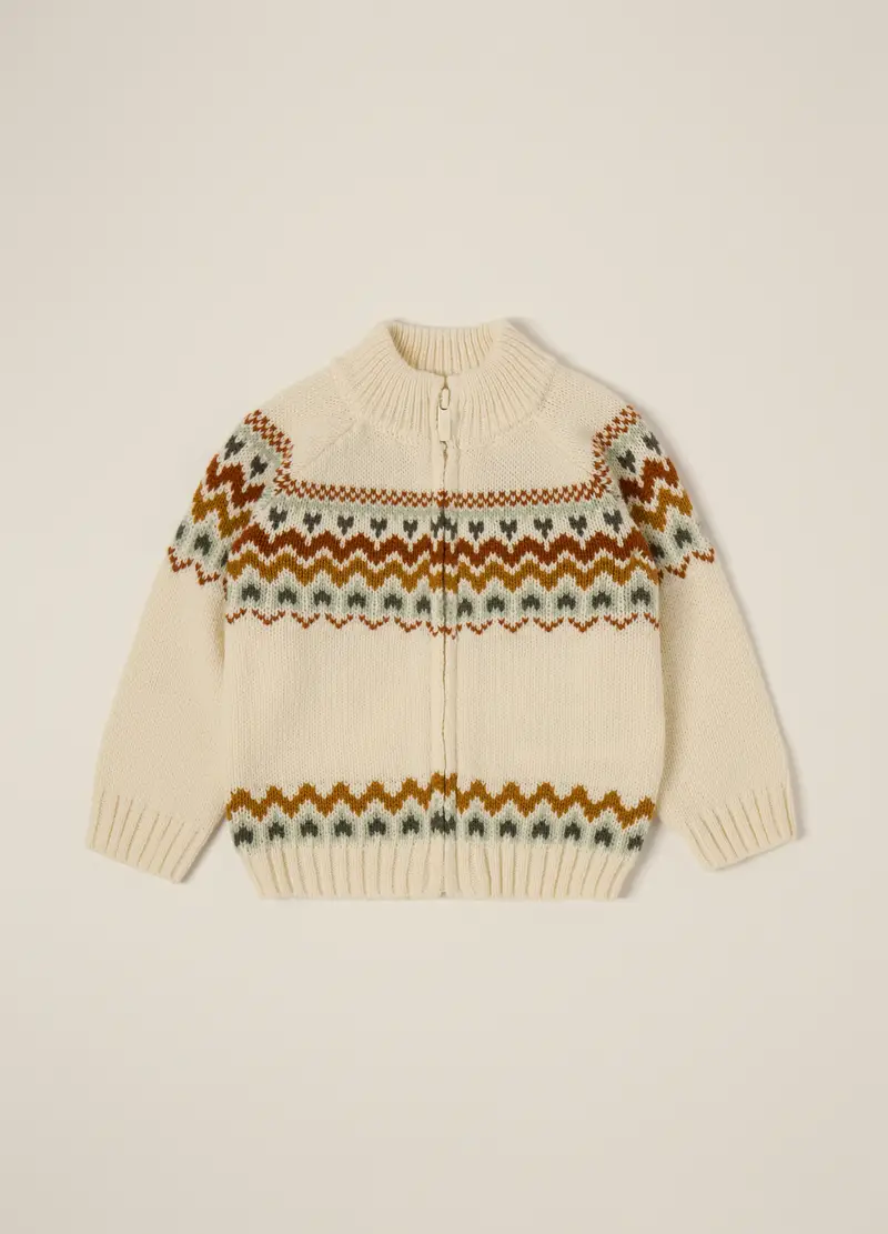 Blukids Cardigan Neonato Bianco 3106543 miniatura 2