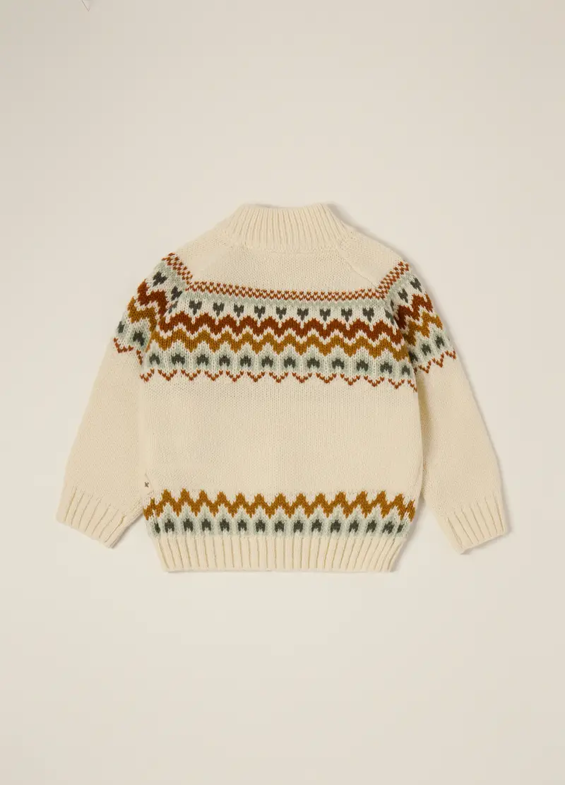 Blukids Cardigan Neonato Bianco 3106543 miniatura 3