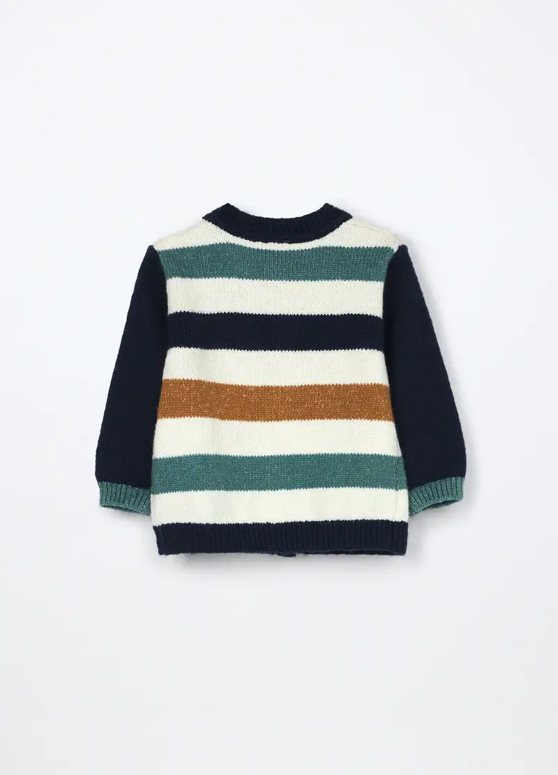 Blukids Cardigan Neonato Blu 3106469 miniatura 2