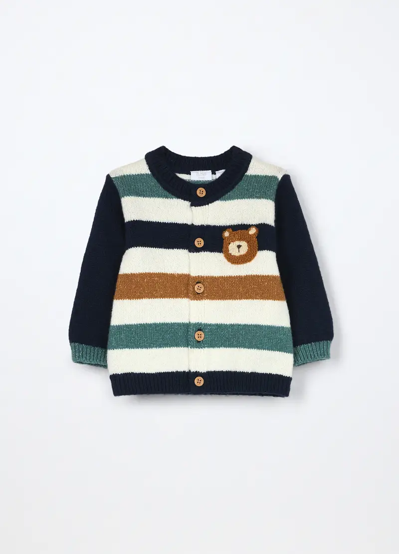 Blukids Cardigan Neonato Blu 3106469