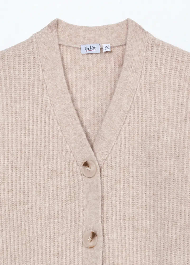 Blukids Cardigan Ragazza Beige 4288019 miniatura 3