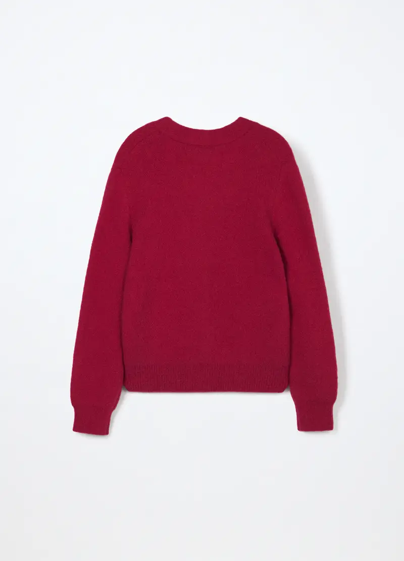 Blukids Cardigan Bambina Rosso 4307335 miniatura 2