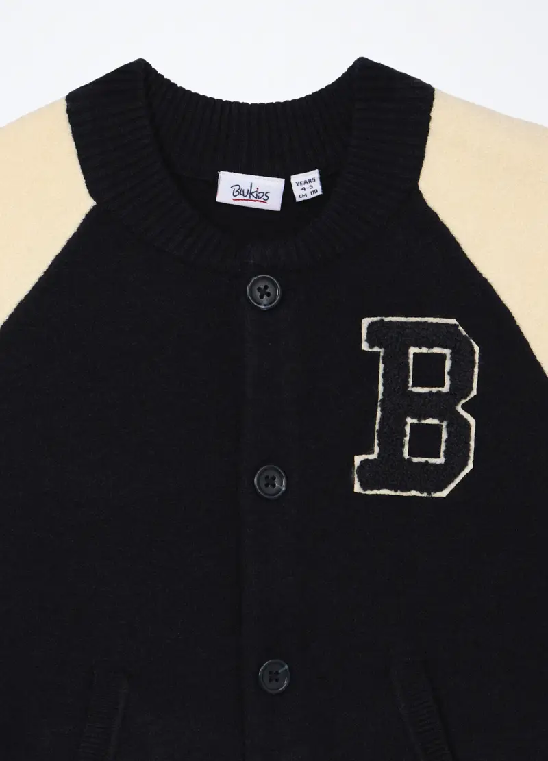 Blukids Cardigan Bambino Blu 4302754 miniatura 3