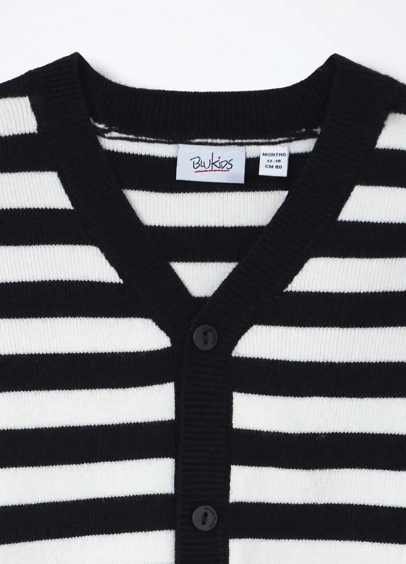 Blukids Cardigan Neonato Bianco 4318378 miniatura 3