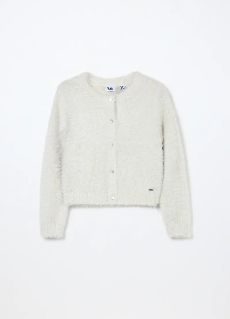 Blukids Cardigan Bambina Bianco 4251691