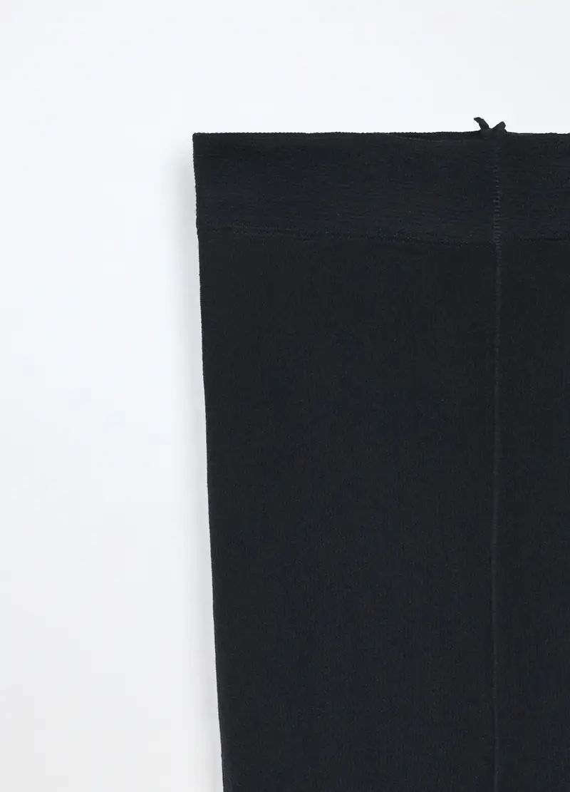 Collant In Microfibra Made In Italy Bambina, Nero miniatura 2