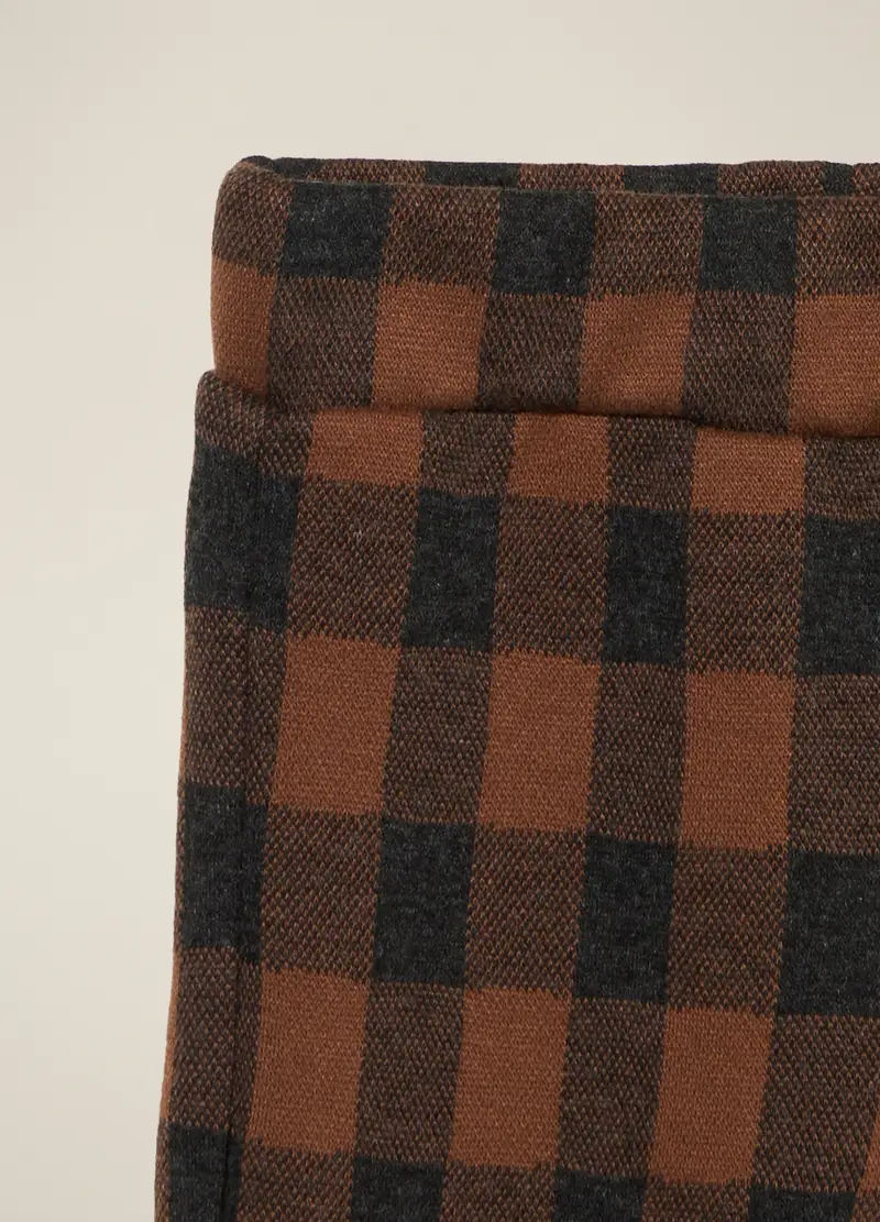 Completo Per Bambino Bianco E Marrone Con Stampa, Neonato, Bianco/Nero miniatura 3