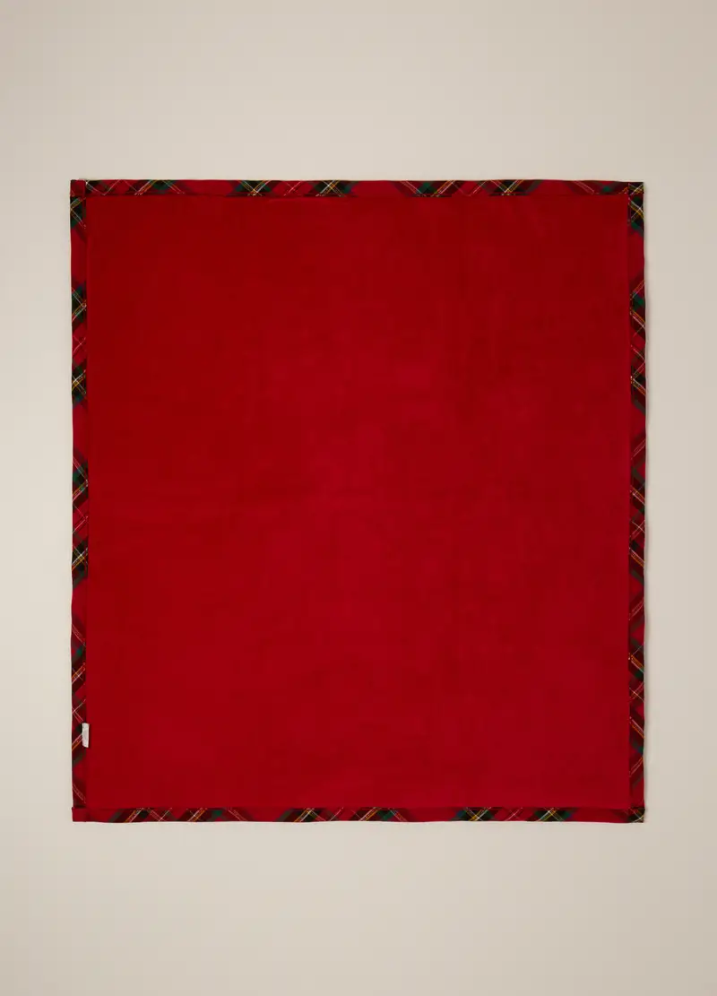 Coperta Misto Cotone Velour Iana, Unisex, Rosso aragosta, .U miniatura 2