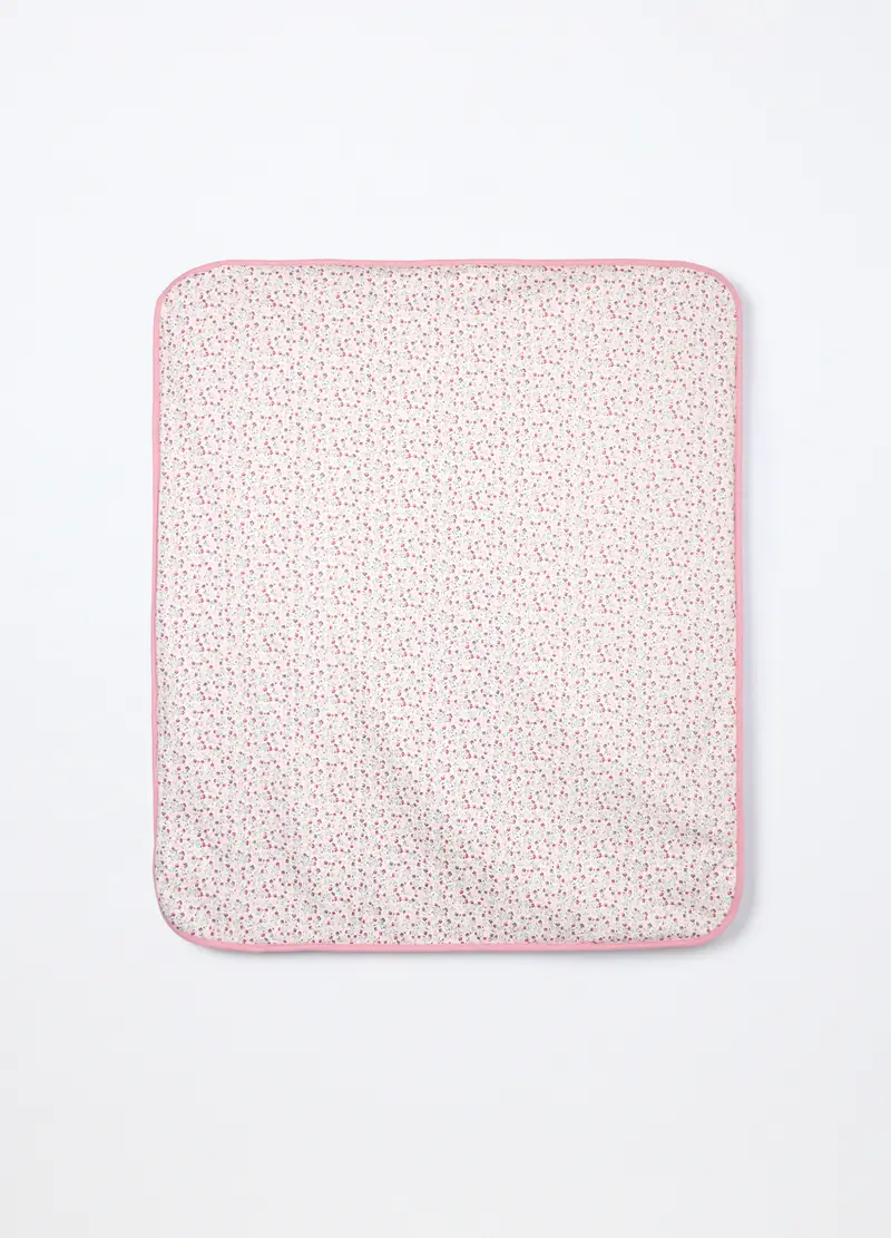 Coperta Velour Imbottita Neonata, Rosa pastello, .U miniatura 3