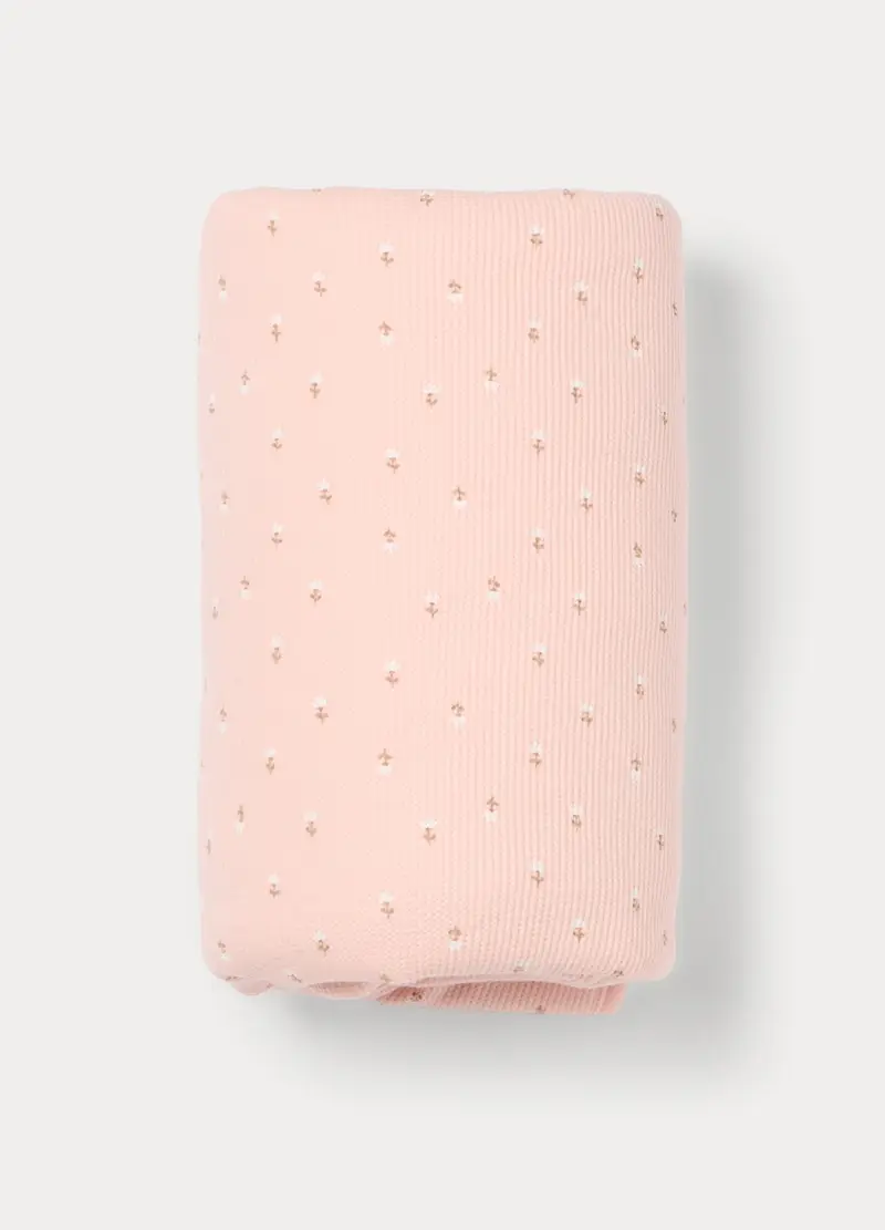 Copertina Imbottita Neonata, Rosa pastello, U