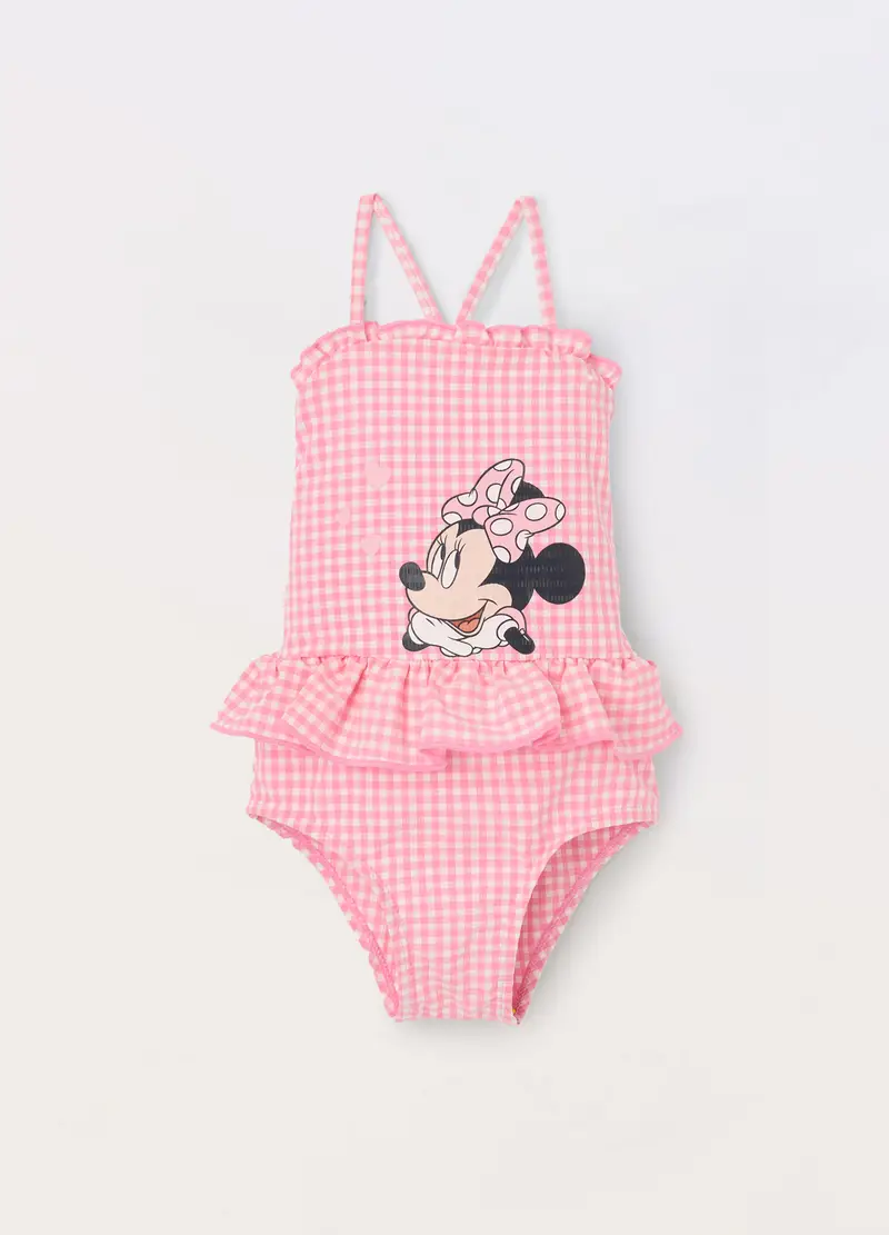 Blukids, Costume Intero A Quadri Neonata, Rosa pastello, Taglia: 1