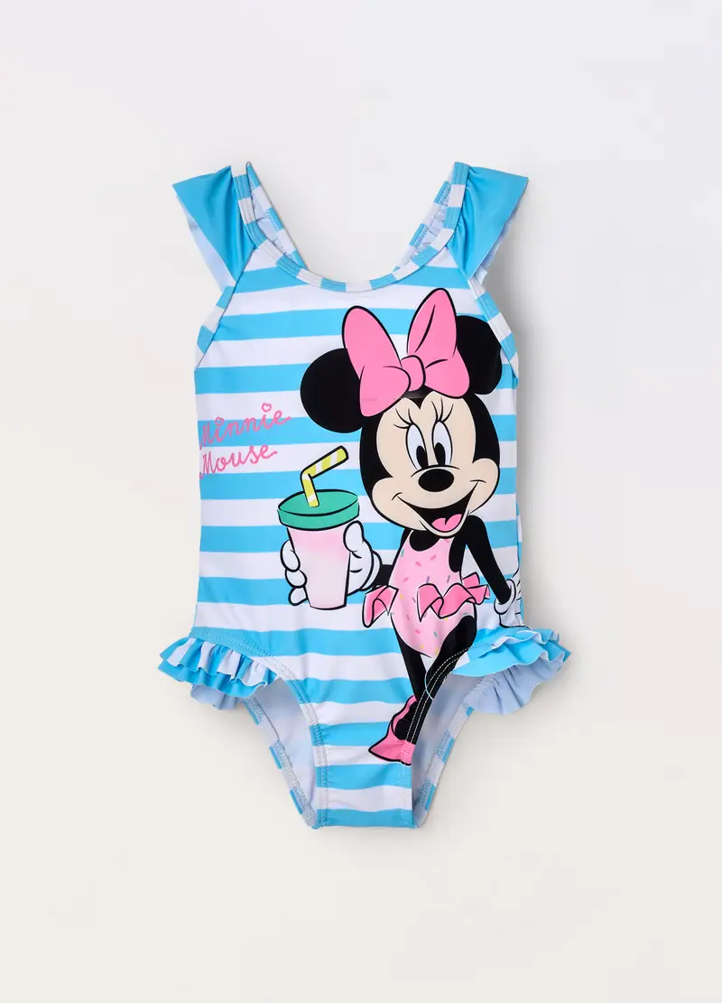 Blukids, Costume Intero A Righe Neonata, Azzurro chiaro, Taglia: 1