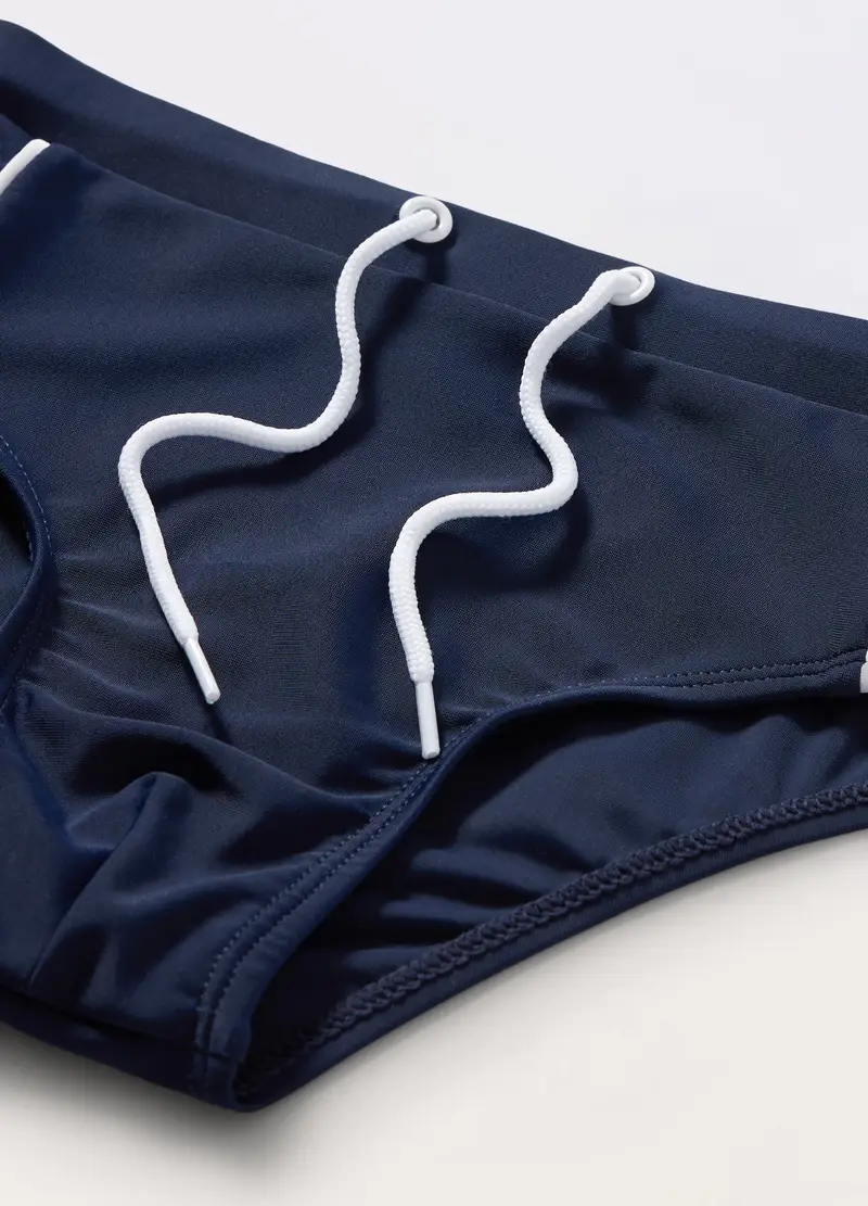 Costume Slip Ragazzo, Unisex, Blu scuro miniatura 2